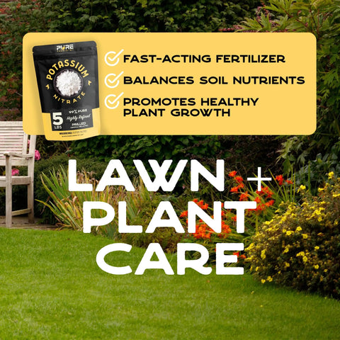 Real Deal Potassium Nitrate Pellets 99 Percent Pure Plant Fertilizer To Crush The Garden Grind For Hefty Fruits Crisp Vegetables And Show Stopping Flowers Across Backyards And Farm Lots
