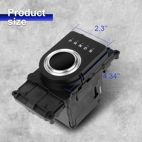 Gear Shift Module Replacement For Range Rover Evoque 2012-2018 And Discovery Sport 2015-2023 showing product dimensions