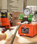 VEVOR 10000 PSI hydraulic electric pump, double-acting, 750W copper motor with 8L power pack