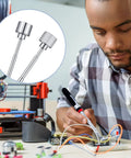 Six Piece Telescoping Magnetic Pickup Tool Set With Extendable Magnetic Sticks in use by person fixing electronics