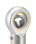 Half Inch Rod End Bearing With Pre Lubricated One Half Twenty Female Thread Right Hand For Industrial Linkages Built Tough With Nine Degree Misalignment Steel Body And Hardened Ball Joint For Heavy Duty Long Lasting Performance, close-up front view