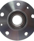 Front view of Rear Wheel Bearing And Hub Assembly For Select Ram Models, Complete OE Replacement, metal construction, 5-bolt design