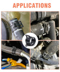 Applications of 75 Piece Spring Hose Clamp Kit With Pliers in automotive hoses and lines
