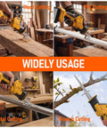 Cordless Reciprocating Saw Tool Only, 20V Max Battery Compatible, Includes 4 Blades for Wood and Metal Cutting, Battery Not Included