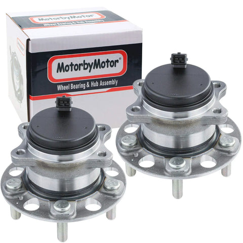 Front And Rear Wheel Hub Bearing Assembly 5 Lug Set Replacement For Hyundai Sonata Tucson Kia Cadenza Optima 2015 2019 4Piece
