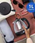 Electric Kettle With Tea Infuser 1L No Fuss Quick Boil Keep Warm LED Indicator Light Auto Shut Off Boil Dry Protection BPA Free
