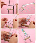 Bead Loom Kit For Adults With 48000 Glass Seed Beads In 96 Colors 2 Mm Plus Metal Loom Threads Needles Trays Buckles Chains