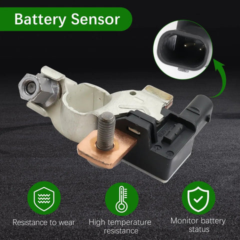 Direct Swap Battery Monitor Sensor Module For Chevy Gmc Buick Cadillac 2016 To 2023 Oe Number 13545954 showing battery sensor with high temperature resistance.