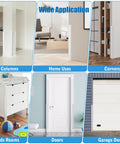 Premium Soft Wall Corner Protectors And Table Edge Guards No Sweat Peel And Stick Baby Proof Corner Shields used in various home settings.