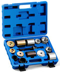Pro Grade Rear Differential Axle Bushing Tool Kit For BMW Models E36 E38 E39 E60 E61 E31 E90 E91 in blue case