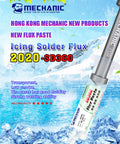 SD360 No Clean Solder Flux Paste Ultra Low Residue Low Smoke Transparent Welding Flux With Metal Push Rod For Electronics PCB