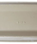 Bottom view of Genuine Kohler Toilet Tank Cover White Replacement Part For Pressure Assist Flush Models K-4484 And K-4645