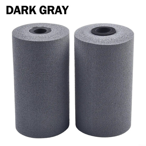 Must Have High Density Foam Foot Pads Replacement 2 Pack For Leg Extension And Curl Machines Fits 22 25mm Tubes Grey