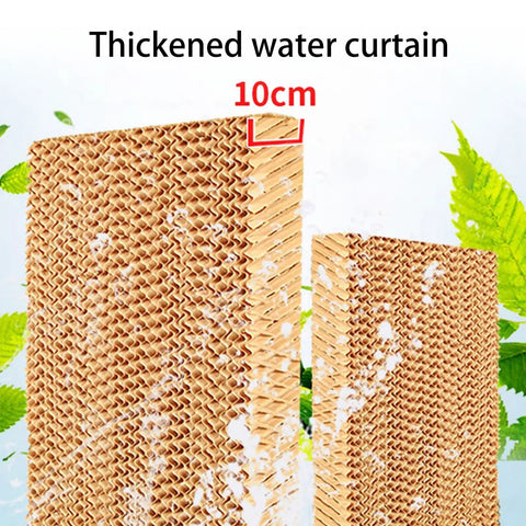 Thickened water curtain for Portable Evaporative Air Cooler With Three Adjustable Speeds And Remote Control, 10cm size.