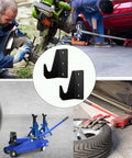 2 Pack Wall Mount Jack Stands Organizer For Floor Jacks Universal Car Jack Holder Space Saving Garage Rack Brackets And Hangers with various uses.