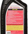 Toyota 00289-ATFWS Automatic Transmission Fluid 192 Ounces Six Pack Genuine Lexus ATF WS bottle front view