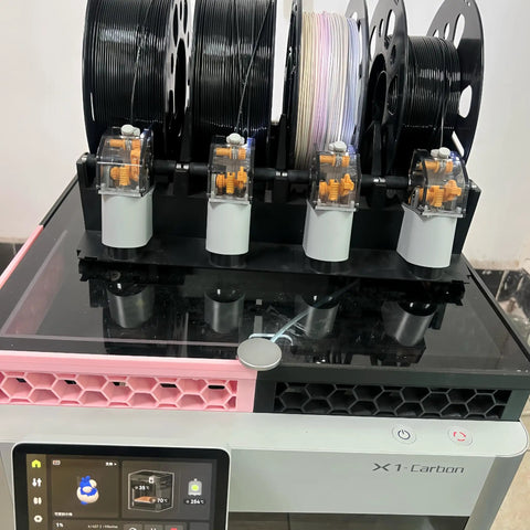 AMS Feeder Unit Replacement With Hall Sensor And Filament Drive Gear For Bambu Lab AMS Automated Filament System No Fuss Upgrade For Smooth Filament Loading And Unloading on X1 Carbon