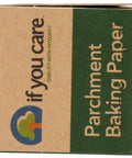 Unbleached Silicone Parchment Paper Seventy Square Foot Roll Totally Chlorine Free Fully Compostable Nonstick Baking Sheet Liner in box.