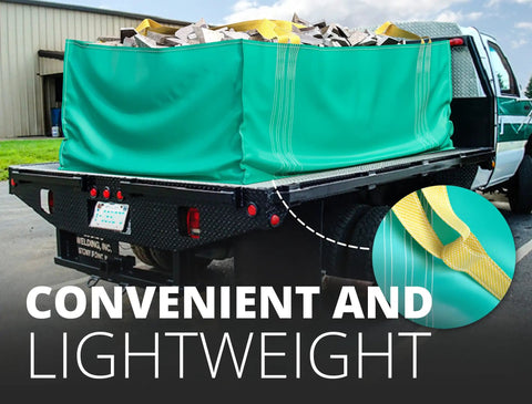 Heavy Duty Dumpster Bag For Home Reno And Yard Cleanup Up To 3500 Lbs, Reusable Foldable Debris Container For Roofing Shingles