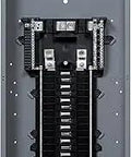 200 Amp Main Lug Load Center With Plug-On Neutral, 30 Space 30 Circuit Indoor Panel, Ground Bar Kit Included, Easy Install