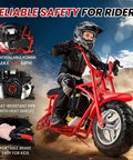 Child riding 40cc gas powered mini dirt bike for kids 8 14 with automatic transmission and pull start off road pocket motorcycle