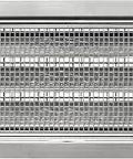 Front view of Bi-Directional Foundation Flood Vent In Stainless Steel, FEMA Accepted And ICC-ES Certified Model 1540-510, mesh detail.