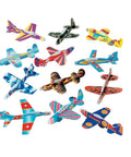 Foam Airplane Glider Toys Set Of 72 Pieces For Parties School Carnivals And Holiday Giveaways Lightweight 5.5 Inch Foam Flyers