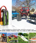 3S 11.1V 2200mAh LiPo Battery 35C Burst 70C With XT60 Connector for RC vehicles including airplanes and cars