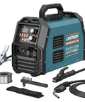 Four In One MIG Welder For Home Shop And Yard Portable 110V Gas And Gasless Flux Core Solid Wire Lift TIG MMA Stick Welder