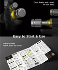 Game Changing Lvlp Air Spray Paint Gun Kit Built For Crisp Auto Touch Ups And Weekend Workshops Featuring clear knobs and start-up guide.