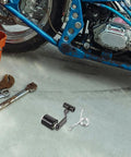 Ultimate Atv Chain Tensioner Adjuster With Anti-slip Roller For Bikes And Dirt Bikes Chain Guide Kit To Keep Your Ride Stable And Safe From Slipping, black roller