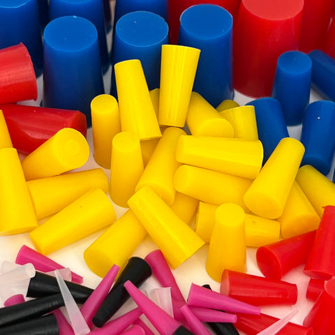 235 Piece Silicone Rubber Plug Set For Powder Coating And Ceramic Coating And Painting With Tapered Stoppers Sealing Holes