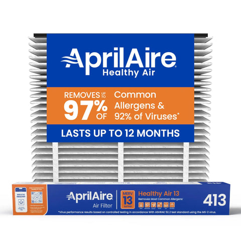 Top Pick 413 Replacement Filter For Whole House Air Purifiers, MERV 13 Allergen Defense, 16x25x4, packaging front view