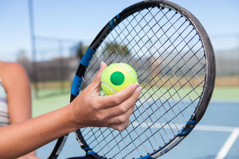 Training Tennis Balls For Kids And Beginners With Orange 60 Dot And Green 78 Dot, Low Compression For Slower Speed And Lower Bounce