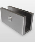 Frameless Shower Door Hinge With Enduroshield Glass Coating In Polished Brass Finish For 78 Inch By 45.5 Inch Shower Enclosure, Heavy Duty Hardware, Easy Install, Modern Bathroom Upgrade; polished brass glass clamp