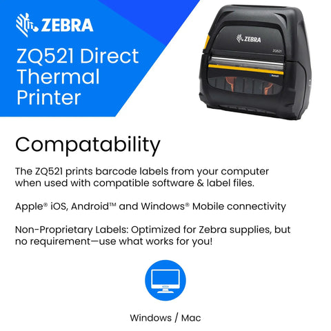 Badass Portable Thermal Mobile Printer For 4 Inch Labels Delivering Crisp 203 Dpi Prints With Wifi Sync And Zero Ink Drama for barcode labels.