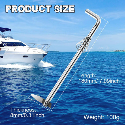 Beefy Boat Tilt Thrust Rod And Spring For Outboard Motor 9.8 To 18HP Tohatsu And Chinese Engines with dimensions and yacht