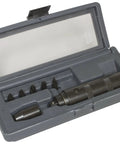 Half Inch Hand Impact Tool Set With One Half Inch Drive Includes Four Phillips Bits And One Straight Slot Bit Compatible With Impact Sockets