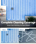 X5 Cordless Robotic Pool Vacuum With Smart Navigation for Inground Pools demonstrating efficient cleaning coverage