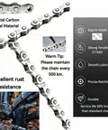 All In One Bike Chain Tool Kit For Six Seven Eight Speed Chains With 126 Link Replacement Chain Breaker And Pliers With Hook Reusable Link Buckle features and specifications diagram