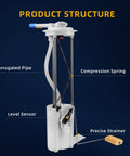Fuel Pump Compatible With Chevy Silverado And GMC Sierra 1999 2004 1500 2500 3500 Engine Options 4.3L 5.3L 6.0L V6 V8 Replacement