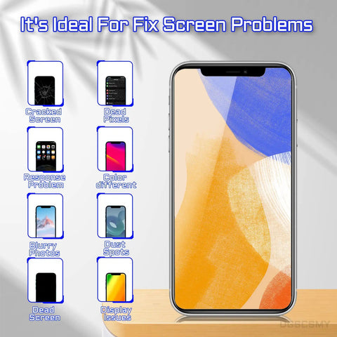 iPhone 11 Screen Replacement Kit With Front Speaker Proximity Sensor 6.1 Inch LCD Display Digitizer Full Assembly