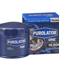 Advanced Engine Protection Spin On Oil Filter with High Density Synthetic Media for Hyundai Elantra and Honda Accord