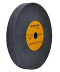 Heavy Duty Eight Inch Nylon Deburring Wheel Nine Piece Set For Bench Grinder Tough As Nails Polishing Pads close-up side view