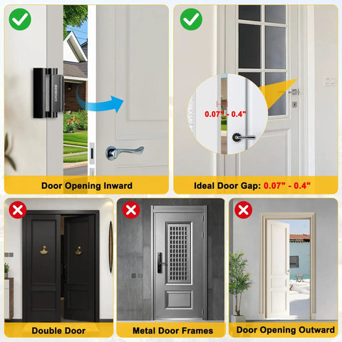 Ultra Tough 3 Inch Door Reinforcement Lock For Inward Swing Doors All Aluminum Security Bar Withstanding 1000 Lbs Of Force 15X Stronger Than A Traditional Deadbolt Defender Style Lock For Kid Safety And Preventing Unauthorized Entry Black installation guide