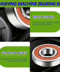 Heavy Duty Front Load Washer Tub Bearing And Seal Kit Built Tough For Silent Cycles Packed With Industrial Strength Grease detail close-up