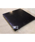 Heavy Duty Industrial Floor Scale, Heavy Hitter Digital Pallet Scale, 48x48 steel platform with digital display for weighing.