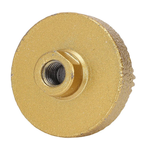 Durable Ycauty Diamond Step Drill Bit Kit With M14 Thread For Angle Grinders And Handheld Drills 50mm gold metal bit