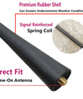 7 Inch Car Wash Proof Rubber Antenna With Internal Copper Coil Mast Replacement For Toyota Corolla 2003 2008 Flexible Weatherproof Durable Antenna Upgrade To Improve Radio Reception