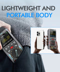 Person holding All In One Handheld Oscilloscope And Multimeter With Built In Signal Generator 12MHz Bandwidth